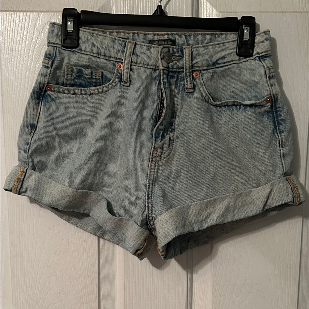 Denim Blue Women's Shorts